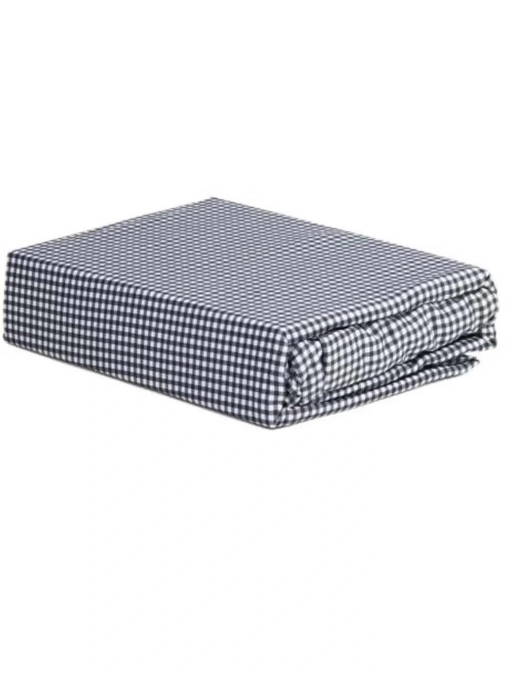 Rachel Zoe Black and White Gingham Cotton Sheet Set